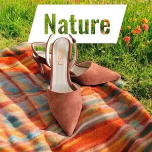 NWOT FSJ SLINGBACK HEELS